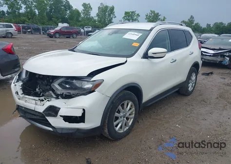 2019 Nissan Rogue Sv из США, поврежденный, VIN JN8AT2MV1KW371346